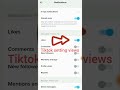 Tiktok Setting Views Like Problem Tiktok