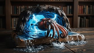 The Ocean Comes Alive From an Ancient Book | Ultimate Oddly Satisfying AI ASMR?
