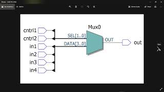 Implementation of DEMUX & MUX using Verilog HDL CODE By Different Methods || Quartus||