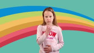 Angry in Sign Language, ASL Dictionary for kids
