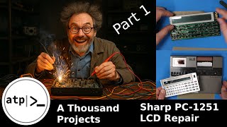 #20 - Repair : Sharp CE-125 system : Part 1 : PC-1251 Wealth