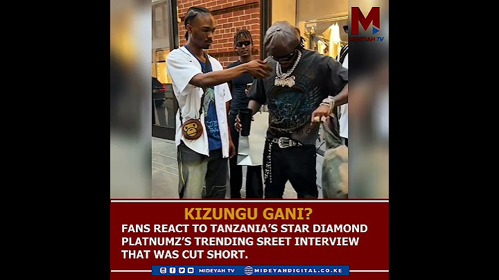 No street interview for Diamond-  Fans react to his English