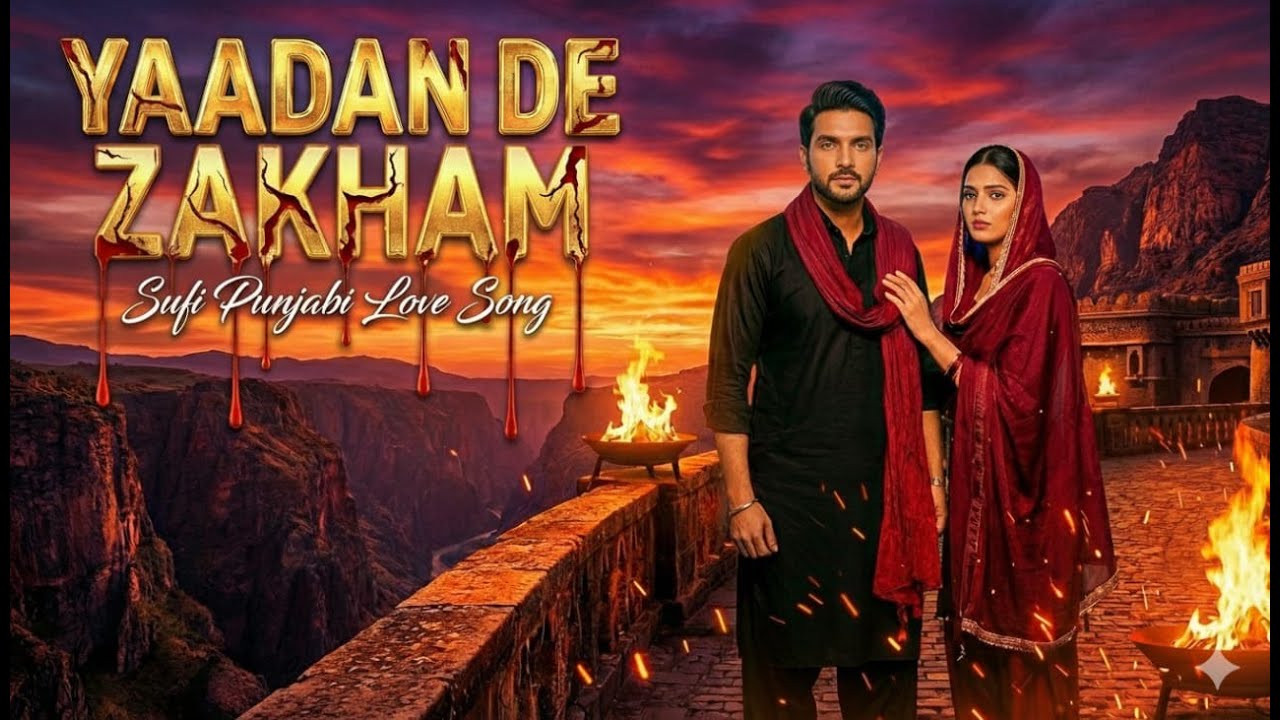 YAADAN DE ZAKHAM(​یادوں کے زخم)|| A Sufi Melody That Will Touch Your Heart | Sufi Sad Love Song 2025