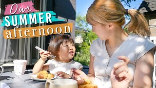 How we spend our summer afternoons! Our life in Japan