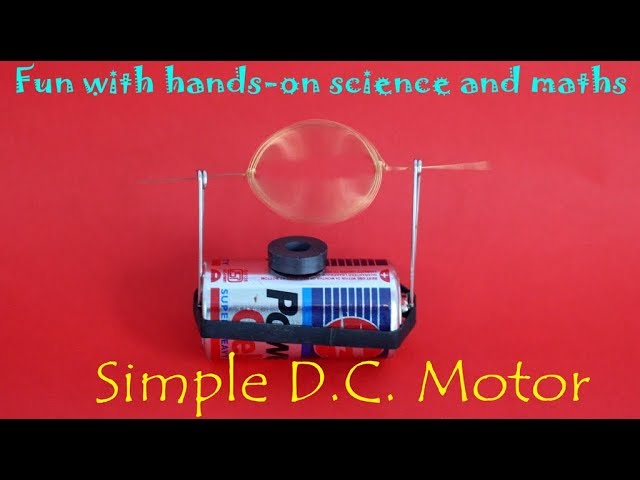 ⁣Simple DC Motor | English