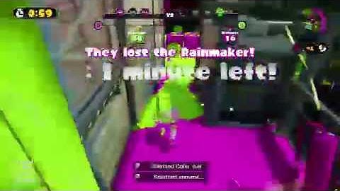 Splatoon - Decent double kill with Splat Bomb