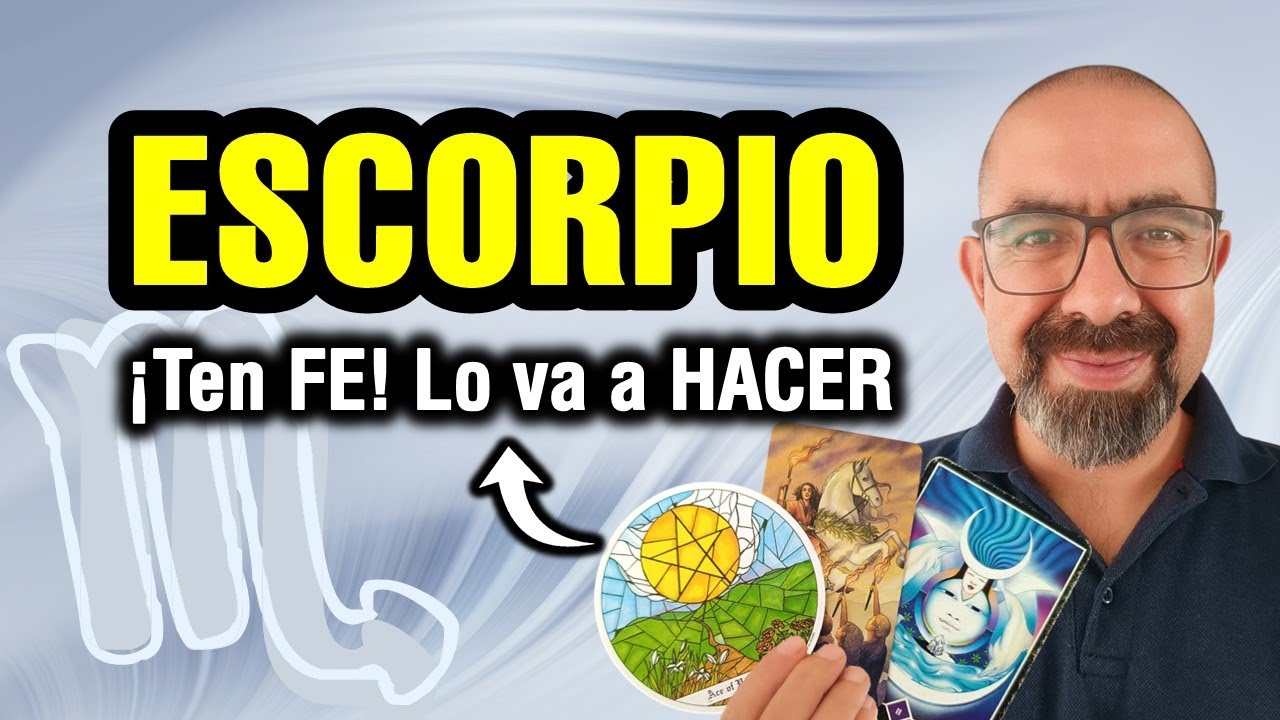 Escorpio ♏️ ¡NO te lo esperabas! 🍀🌈 Viene en CAMINO 🔮 TAROT interactivo ...