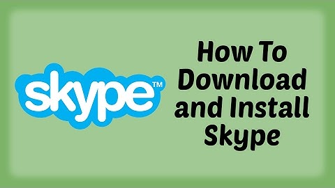 How To Download and Install Skype on Windows 7 / 8 / 10 | Hindi Video | DR technology