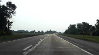 New York State Thruway Interstate 90 Exits 48 to 47 eastbound