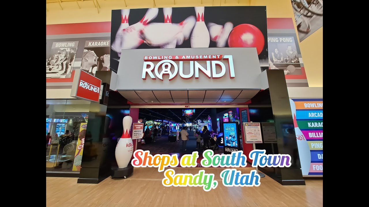 Round 1 in the Shops at South Town in Sandy, Utah YouTube