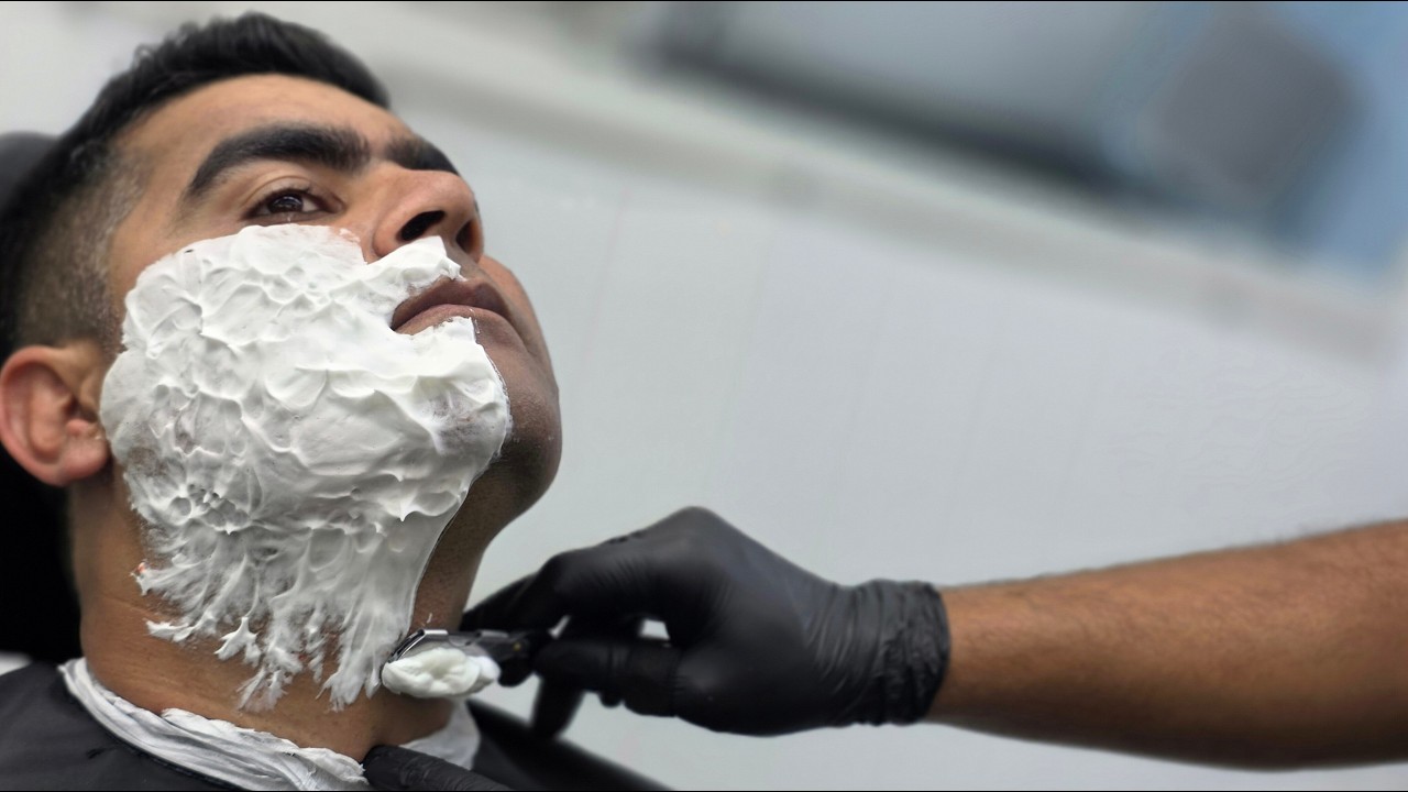 ASMR. Beard Shaving Tutorial | Smooth & Clean Grooming