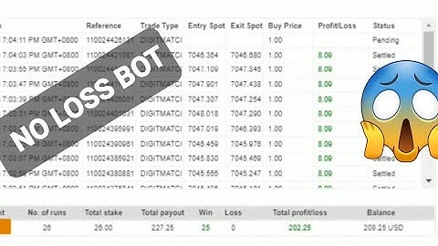 Binary bot || Deriv bot || Digitmatch no loss bot trading 2023.10.26 #botbinary #binary #deriv