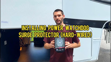 Installing the Hughes POWER WATCHDOG Surge Protector (Hard-Wired) in Our Camper!