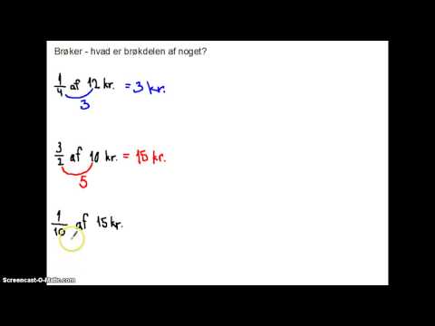 Video: Hvad er brøkdelen af 7 20?