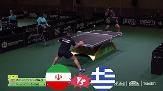 Panagiotis Gionis vs Amir Hossein Hodaei | Durban 2023 World Table Tennis Championships