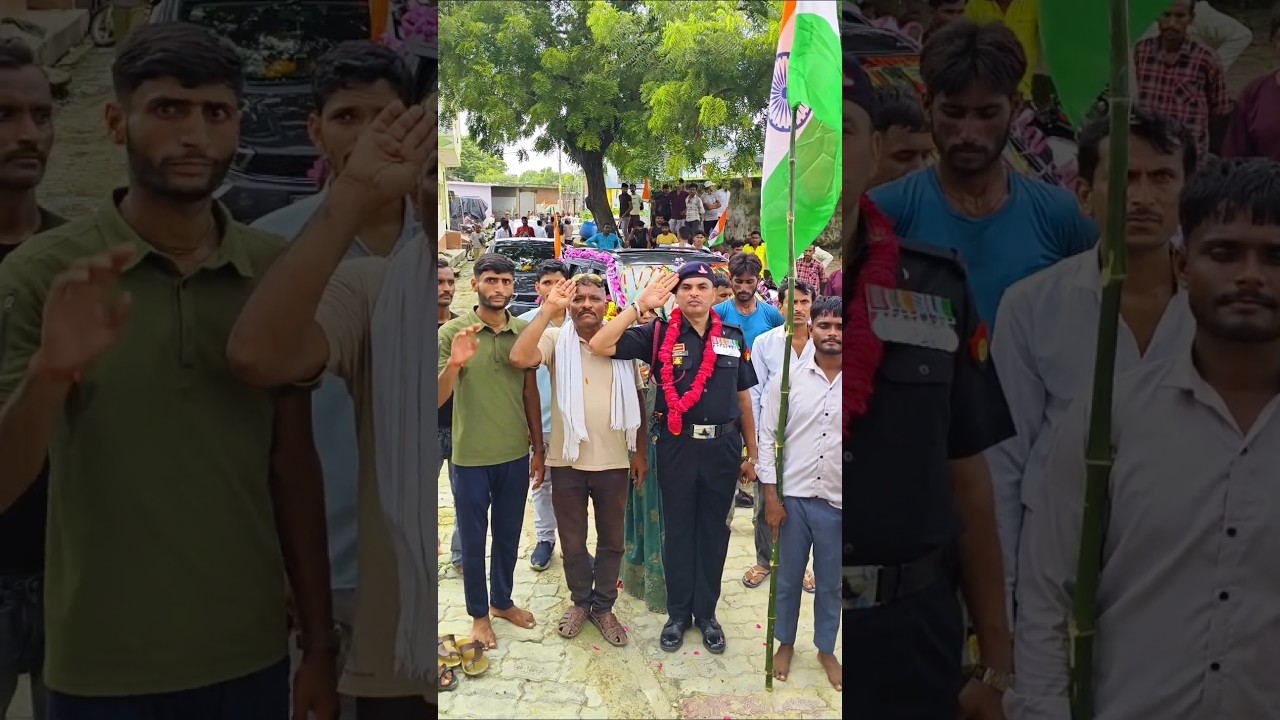 Retirement Ceremony♥️ | SERGEANT SATYENDRA KUMAR | DADDA VIBES 999 |