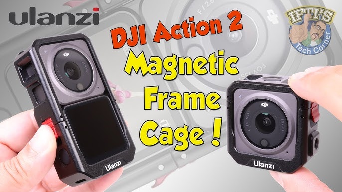  Tilta Single Camera Cage for DJI Osmo Action 2 – DJI Gray :  Electronics