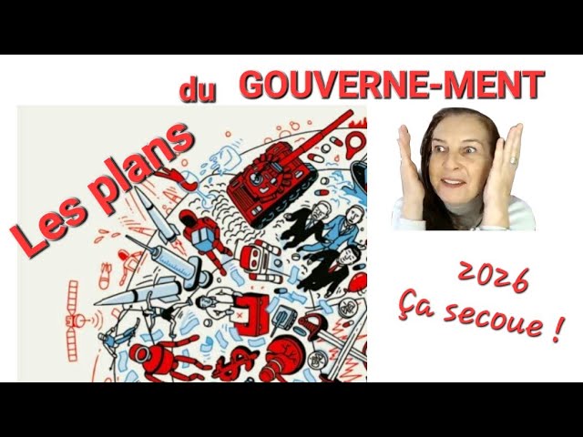Les plans macabres du GOURNE-MENT pour 2026. Tout est sous nos yeux !
