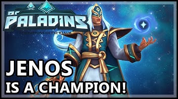 Paladins Jenos Gameplay - JENOS IS A CHAMPION! - Paladins Gameplay Jenos