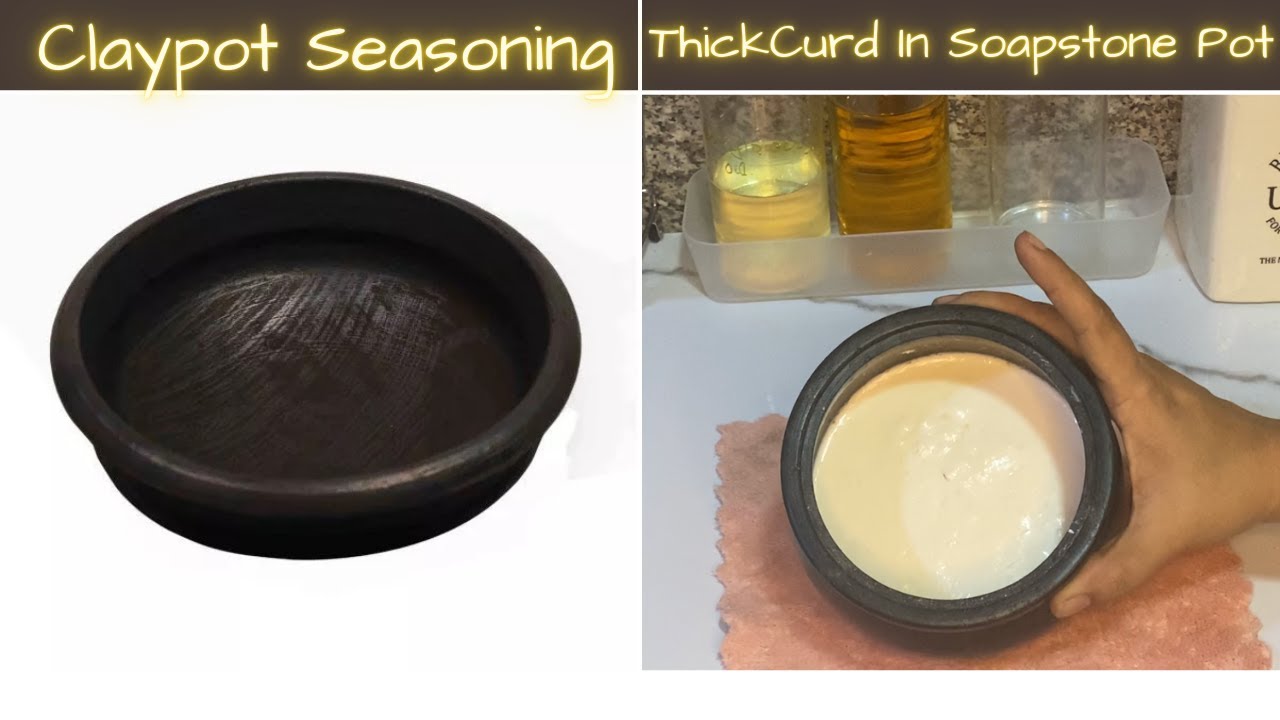 Clay Pot Seasoning (First time Seasoning/ Curing) Homemade Thick