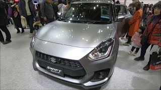 【大阪モーターショー 2019】スズキ スイフト スポーツ（SUZUKI SWIFT Sport）セーフティパッケージ・前方位モニター用カメラパッケージ装着車の紹介