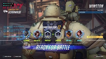 Overwatch Reinhardt Winston Eichenwalde