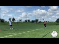 Julian calvez jones hs class of 2022 qb training with baylin trujillo