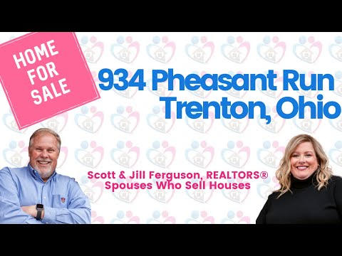 934 PHEASANT RUN DR, Trenton, OH home video tour