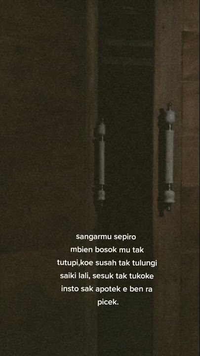 Ga seneng ngaliho.