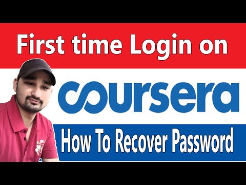How to login first time on Coursera | Coursera mobile App | Password issue on Coursera Portal