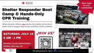 VIDEO: Berkeley County EMD, Red Cross to host Boot Camp and Hands-Only CPR training