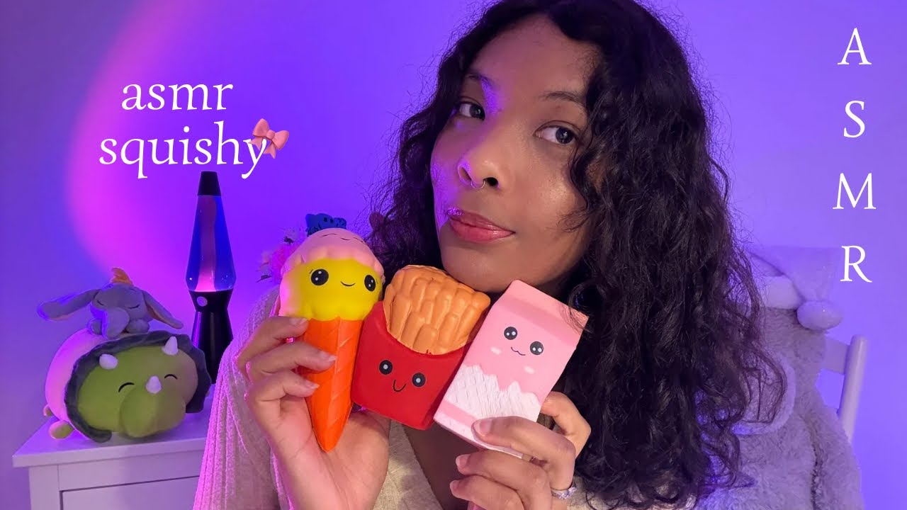 asmr 100% squishy🧸🎀✨