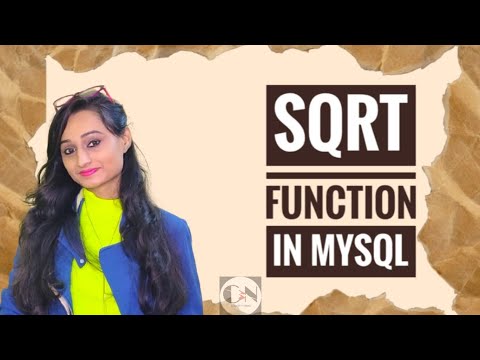 SQRT() Function in MySQL || SQUARE ROOT FUNCTION IN MYSQL || MySQL Tutorial Series