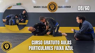 RETENÇÃO NA MEIA GUARDA E RASPAGEM | AULA 08/60