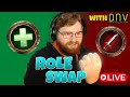 Role Swap with @Definitely_Not_Vlad ~ !gfuel !discord !yt !youtube