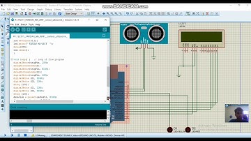 R1 SENSOR ULTRASONIC || Software proteus 8 profesional