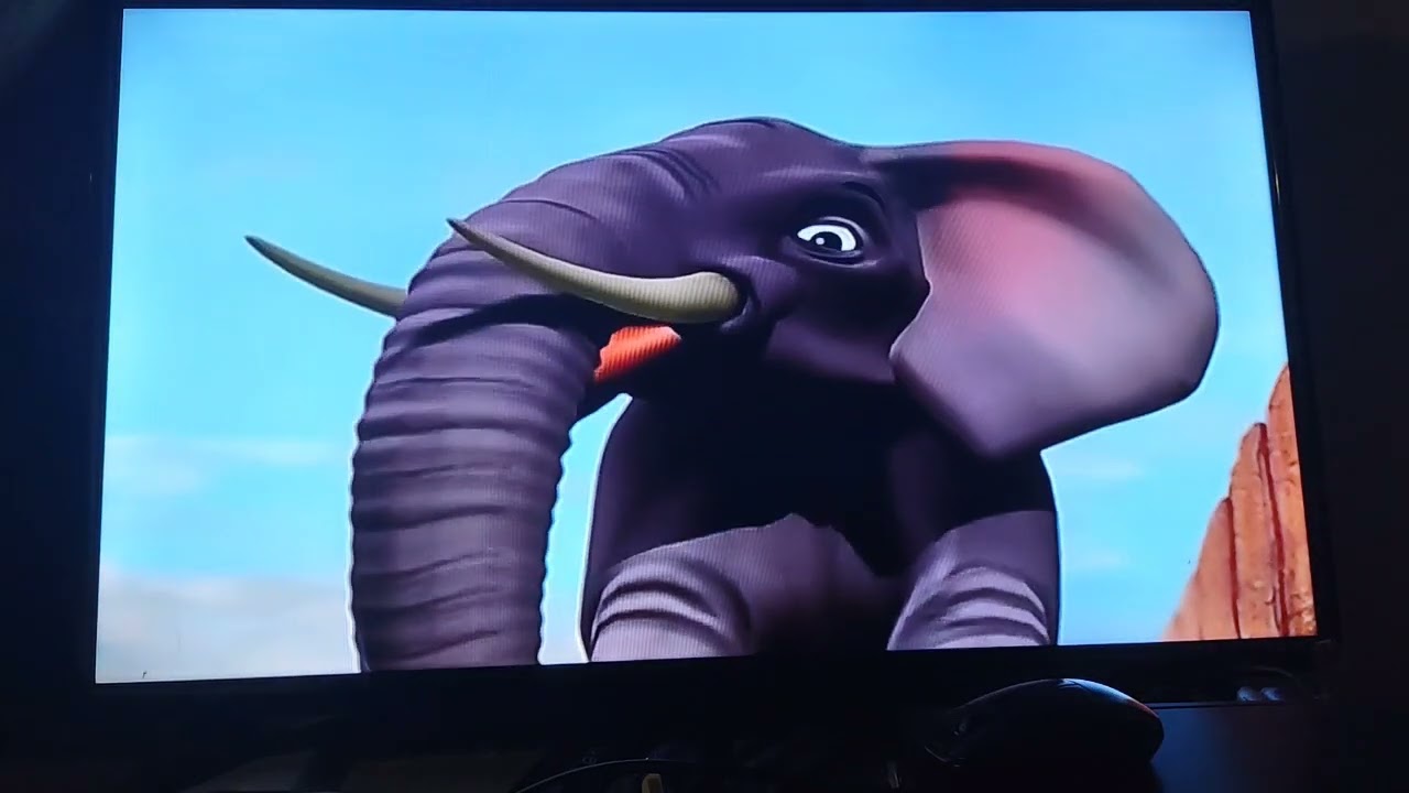 Timon and pumbas virtual Safari 2.0 from the Lion King 2 Simba's pride special edition DVD disc 2