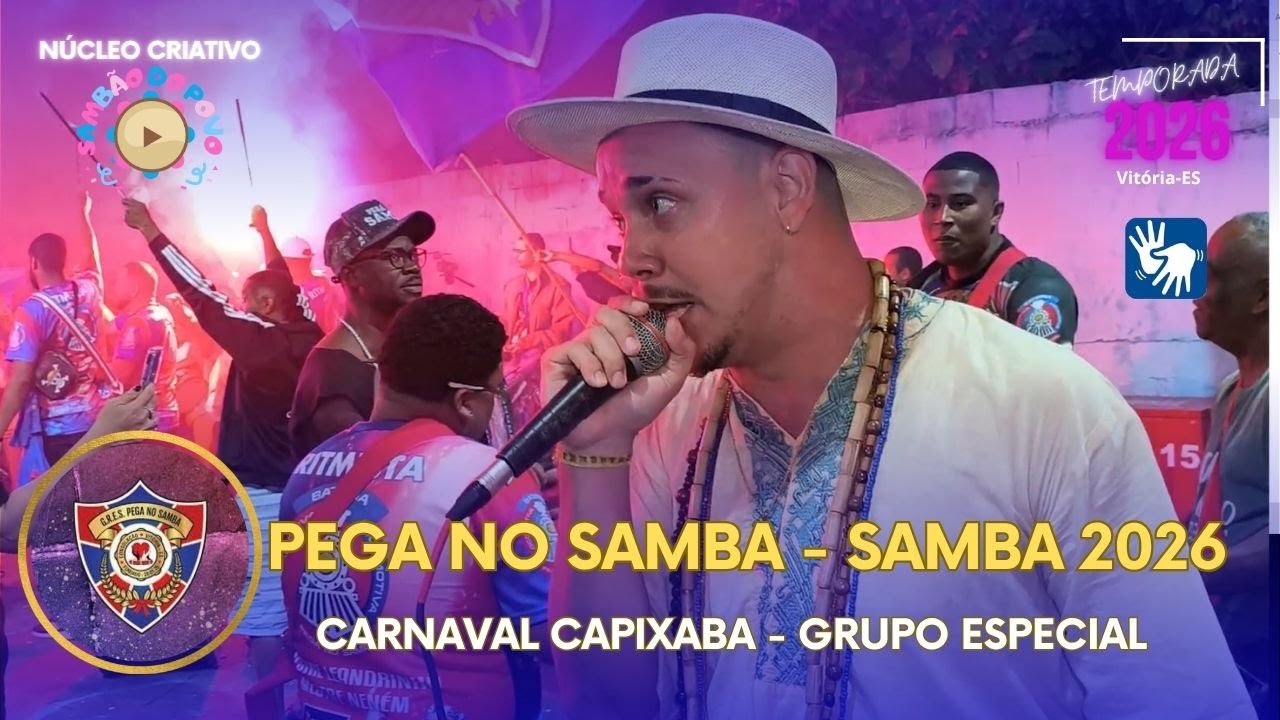 CLIPE: PEGA NO SAMBA / SAMBA 2026 / AO VIVO