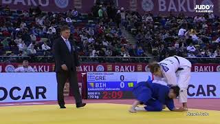 Joanne Van Lieshout Esmigul Kuyulova 2 Раунд-63Кг Большой Шлем Баку 2024