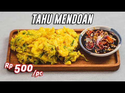 Mendoan Tahu Putih