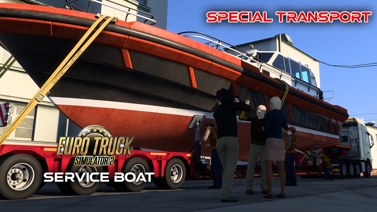 Service Boat | Special Transport 🚚 Euro Truck Simulator 2 Gameplay in Tamil 🚚 Master 360 Play