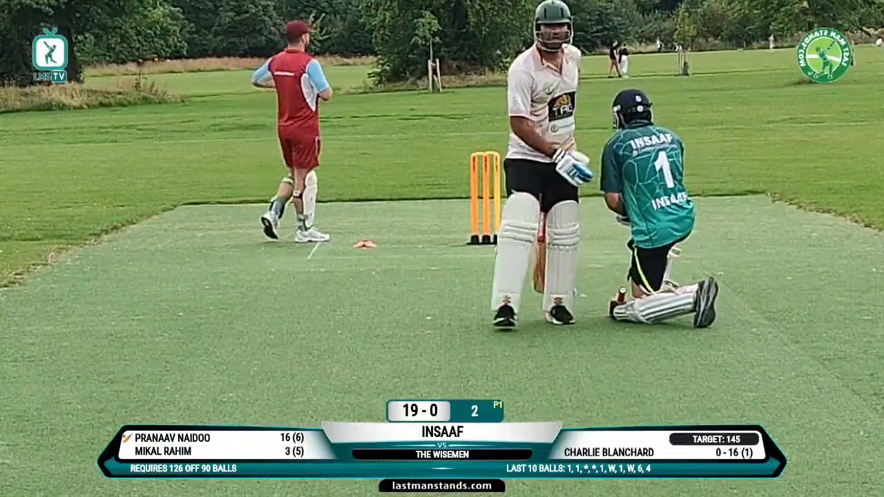 Match Highlights: Insaaf Vs The Wisemen