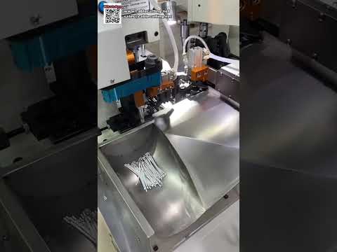 Fully Automatic Double Head Terminal Crimping Machine Labor Saving Cable Processing