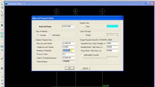 ETABS VIDEO 3   - MATERIAL PROPTERY DEFINE