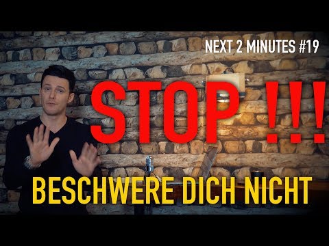 Video: Warum Beschweren Sich Die Leute?