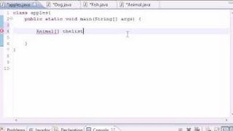 Java Programming Tutorial - 61 - Simple Polymorphic Program