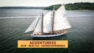 Schooner Adventuress Tall Ship Public Sailings in Puget Sound  2019