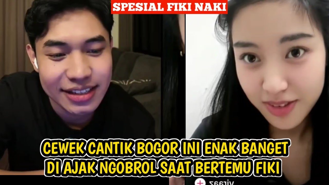Cewek cantik Bogor ini enak banget di ajak ngobrol saat bertemu Fiki Naki 