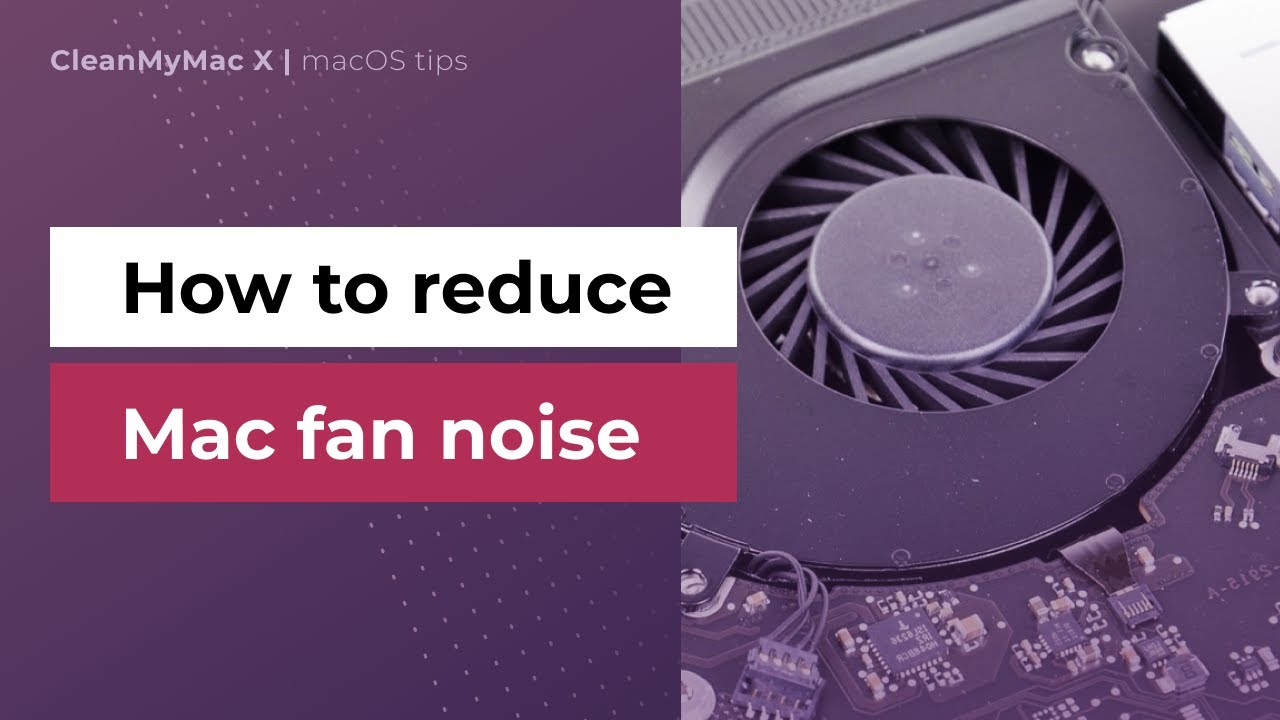 to reduce fan on Mac - YouTube