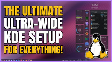 The Perfect KDE Desktop set up for Productivity & Content Creation